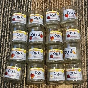Oui Glass Jars